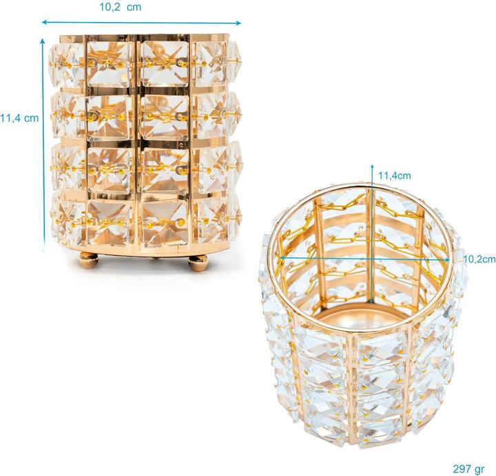 Actual product image Intirilife Brush holder for make-up brushes