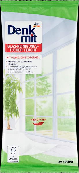 Actual product image dm Denkmit Glass cleaning cloths