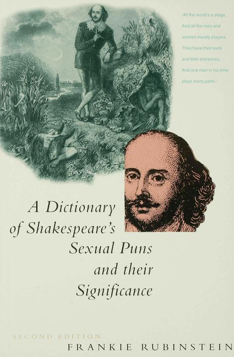 Actual product image A Dictionary of Shakespeare's Sexual Puns and Their Significance (Frankie Rubinstein, 1989)