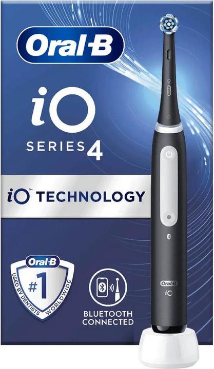 Image du produit Oral-B iO4 Series Noir mat (Brosse à dents oscillo-rotative)