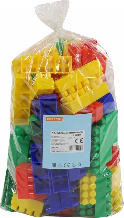 Immagine prodotto Polesie 0293, Set di blocchi da costruzione da 96 pezzi