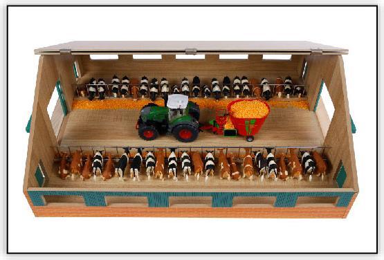 Produktbild Sombo Kinderkugel Loopstal Wood 1:33