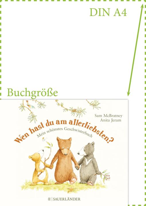 Image du produit Wen hast du am allerliebsten? (Allemand, Sam McBratney, 2018)