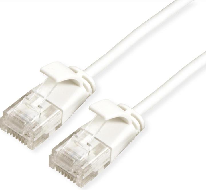 Produktbild Roline UTP DataCenter Patchkabel Kat.6A, LSOH, slim, weiss, 2,0 m (U/UTP, CAT6a, 2 m)