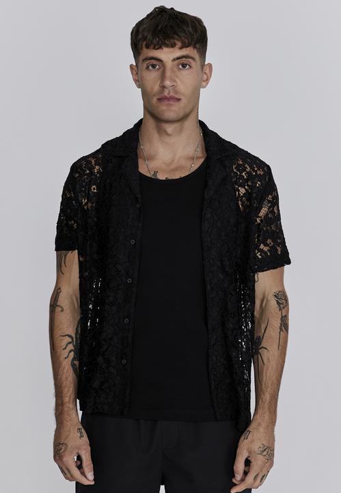 Immagine prodotto Siksilk Camicia a maniche corte Lace Resort Shirt (M)