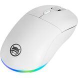 Actual product image Gamiac PX71 Mice - White - Pixart 3335, Wired & Wireless, 16000 DPI, 16,8M RGB effects (Wireless)