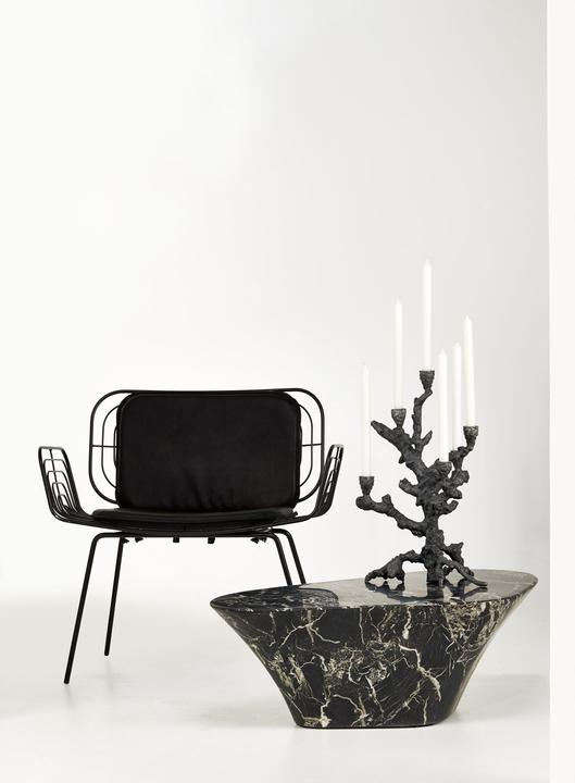 Actual product image Pols Potten Design candle holder Apple Tree 53 cm - Graphite