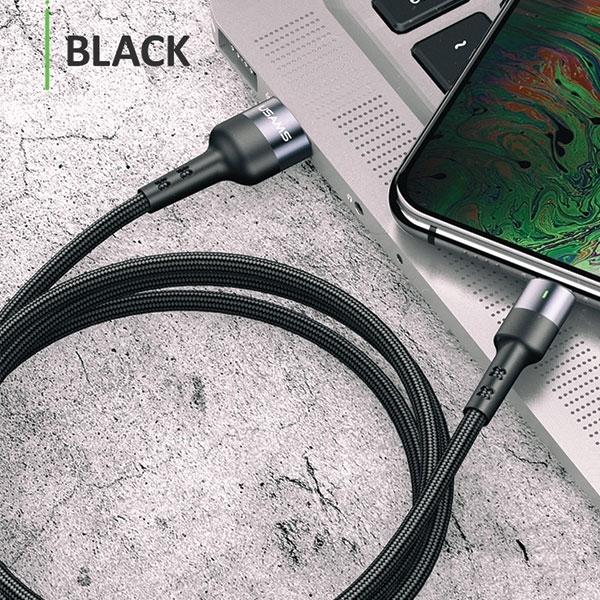 Image du produit Usams USB USB-A - USB-C cable 1 m Black (1 m, USB 2.0)