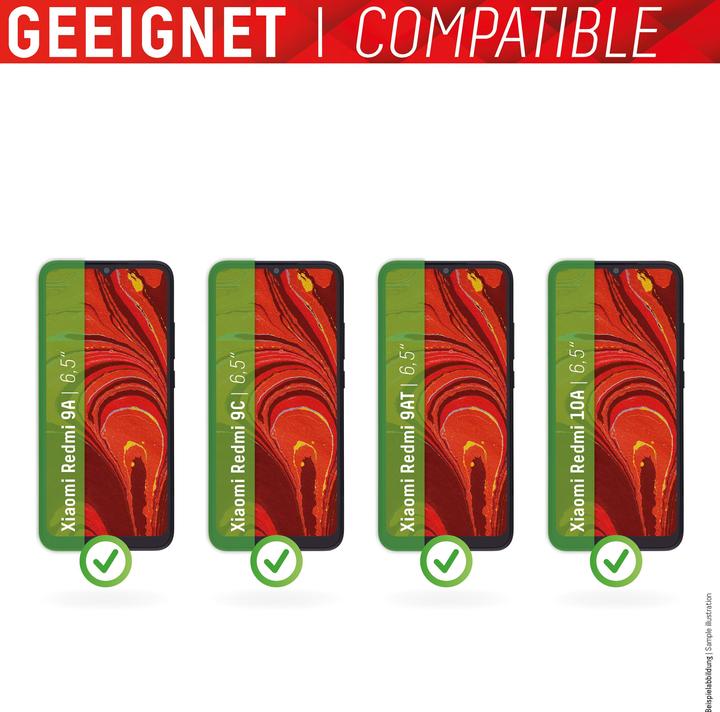 Immagine prodotto Displex Smart Glass, Displayschutzfolie (1 Pezzo/i, Xiaomi Redmi 9A, Xiaomi Redmi 9AT, Xiaomi Redmi 10A, Xiaomi Redmi 9C)