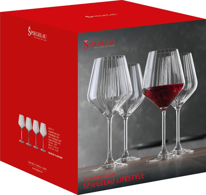 Produktbild Spiegelau LifeStyle 4er Set 640 ml (64 cl, 4 Gläser, Weissweingläser)