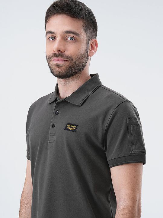 Image du produit Pme Legend Polo à manches courtes beluga (M)