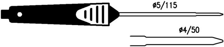 Actual product image Testo Temperature immersion sensor 0613 12