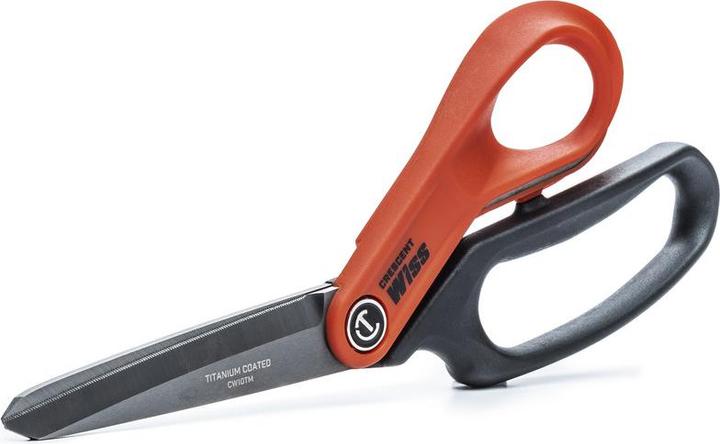 Actual product image Crescent Robust, titanium-coated craftsman's shears, stainless steel 254 mm (25.40 cm)
