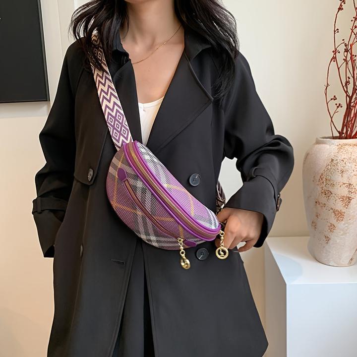 Image du produit Only-Bags.Store Sac à bandoulière, sac en cuir PU avec fermeture éclair, plusieurs couleurs, doublure en polyester