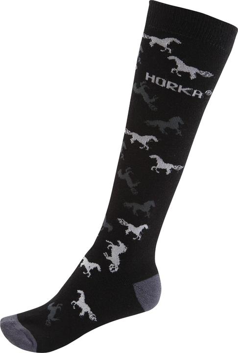 horses black, Grey