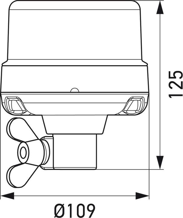Immagine prodotto Hella Lampeggiante LED per AMAZONE