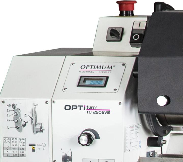 Produktbild Optimum Leitspindeldrehmaschine TU 2506VB