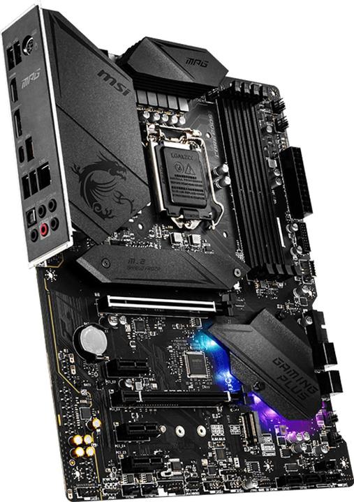 Produktbild MSI MPG Z490 Gaming Plus (LGA 1200, Intel Z490, ATX)
