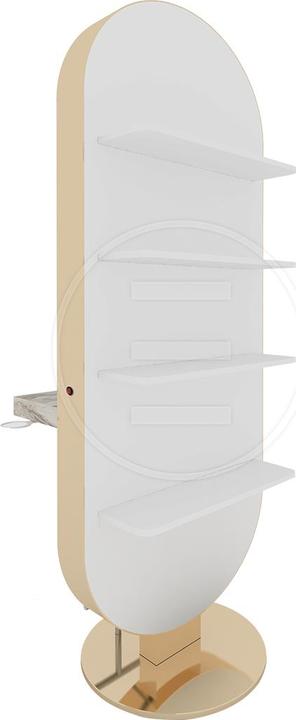 Actual product image Alpeda Glam Island With Shelf Damen Bedienungsplätze