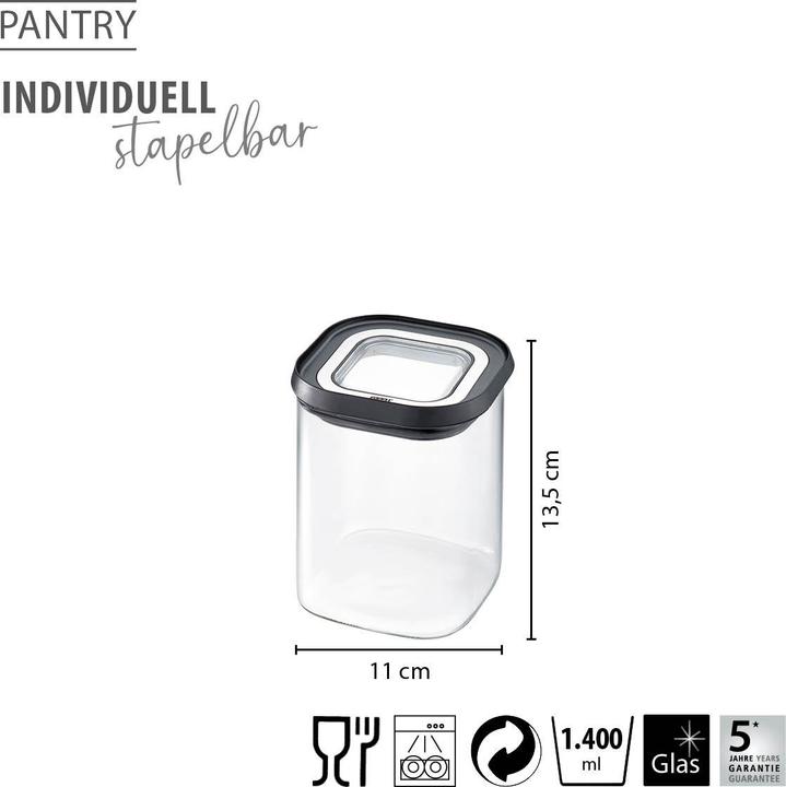 Produktbild GEFU Vorratsdose 'Pantry' (0.90 l)