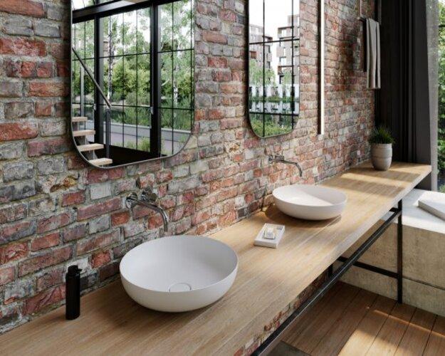 Immagine prodotto Kaldewei Lavabo Miena, 3180, intorno a, senza sfioratore, diametro 450mm, 909306000 (572 mm, 551 mm)