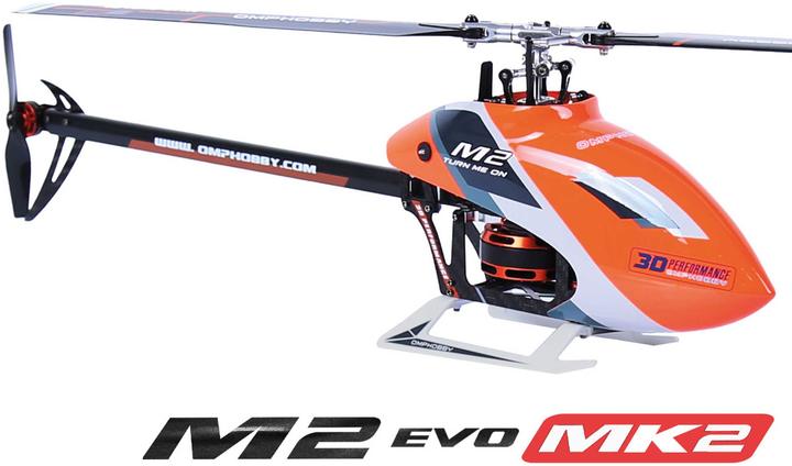 Productafbeelding OMP Hobby Helikopter M2 MK2 BNF Orange