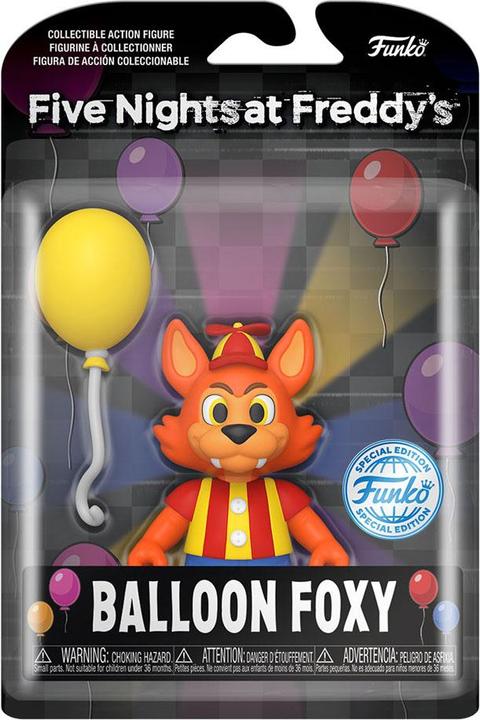 Actual product image Funko Five Nights At Freddy's: Security Breach - Balloon Foxy Action Figure