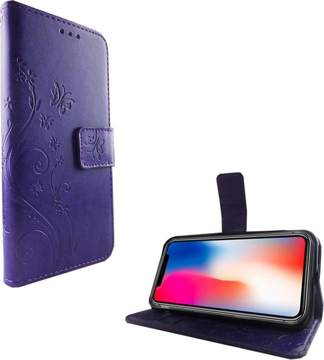 Produktbild König Design Hülle Handy Schutz für Apple iPhone X Case Cover Tasche Wallet Etui Handyhülle (Apple iPhone X)