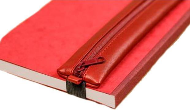 Image du produit Ergobag Schlamperetui Ag BSchlamperetui Age Ba Rouge Cuir véritable