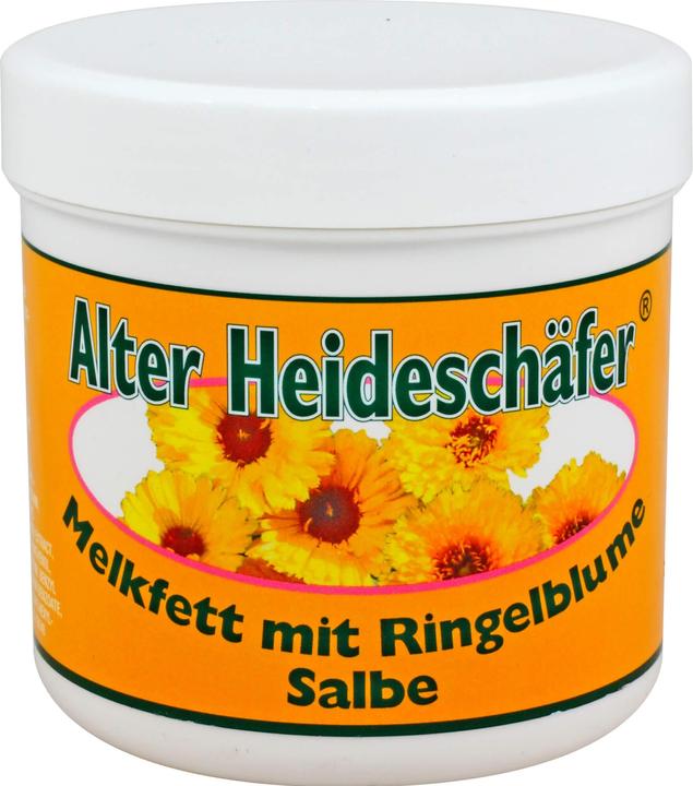 Actual product image Axisis Old Heideschäfer Milking Grease Ointment with Calendula, 250 ml Ointment (Body cream, 250 ml)