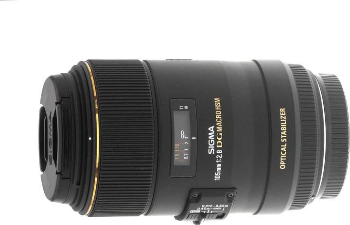 Actual product image Sigma 105mm, f/2.8 EX DG OS HSM, Canon EF (Canon EF, Canon EF-S, full size)