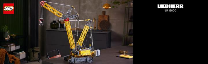 Productafbeelding LEGO 42146 Liebherr LR 13000 rupskraan (42146, LEGO Technic)