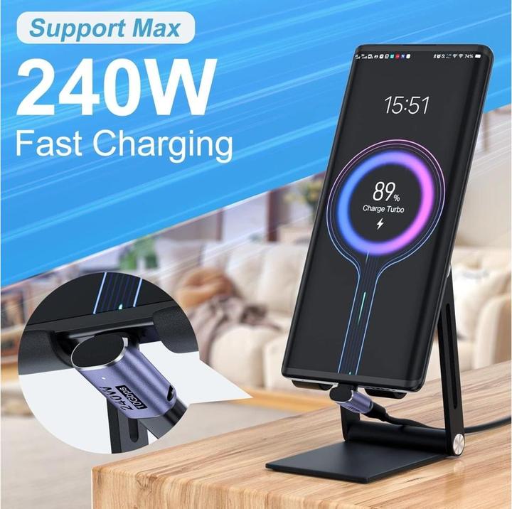 Immagine prodotto PowerGuard Connettore USB-C con cambio di genere USB4 40 Gbit/s 240W (USB tipo C, USB tipo C)