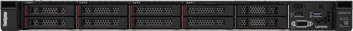 Produktbild Lenovo SR250 V3 Xeon E-2468 8C 2,6 GHz 16MB Cache/65W 1x32 GB O/B 2.5* HS 8 5350-8i Internal 800W Ti (32 GB, Rack Server)