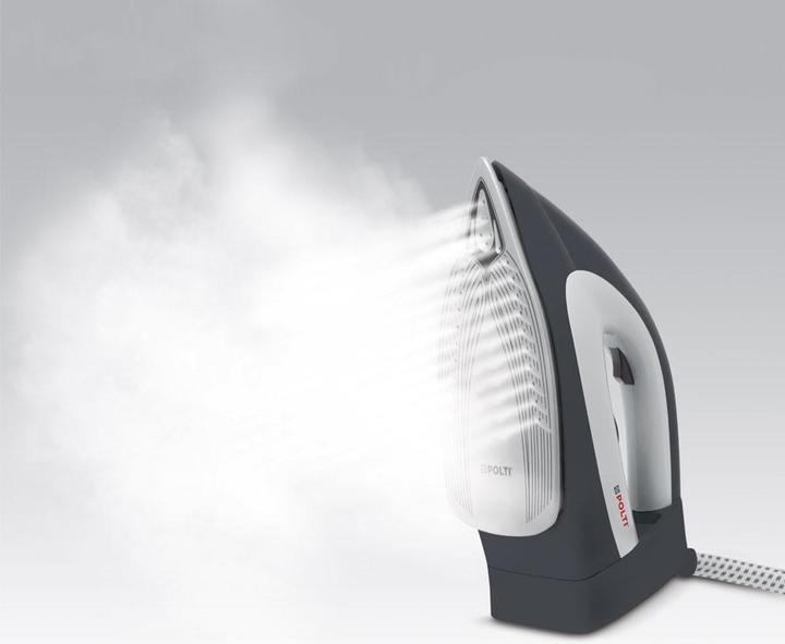 Image du produit Polti Fer à vapeur PLEU0239, Gris/Blanc (2200 W)