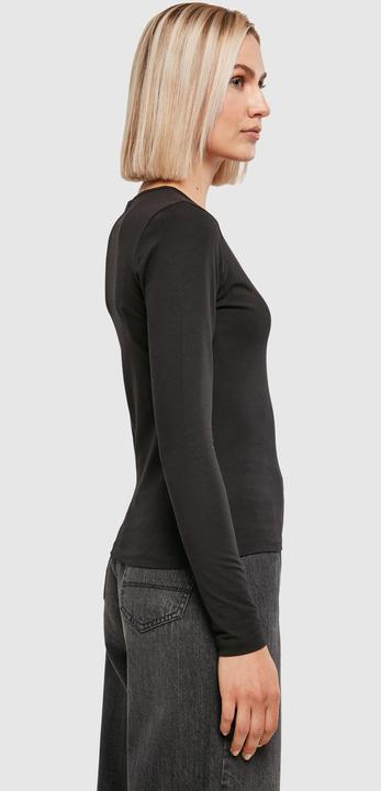 Actual product image Urban Classics Ladies Organic Keyhole Longsleeve - 16786 (S, M)
