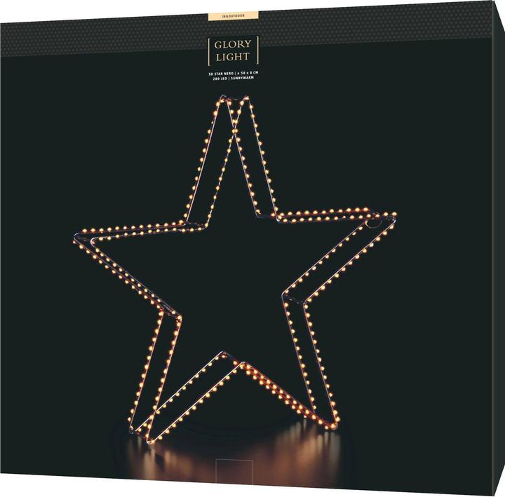 Actual product image STT 3D LED Star