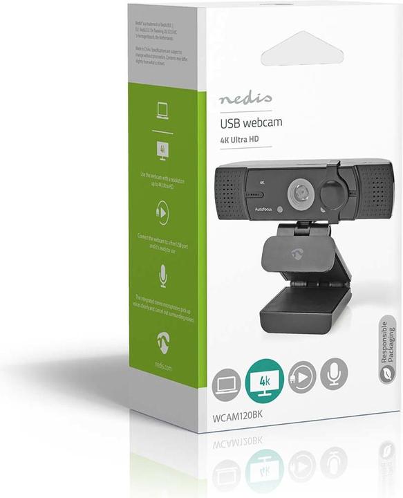 Produktbild Nedis WCAM120BK (8.30 Mpx)