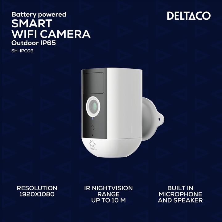 Actual product image Deltaco SH-IPC09 (1920 x 1080 Pixels)