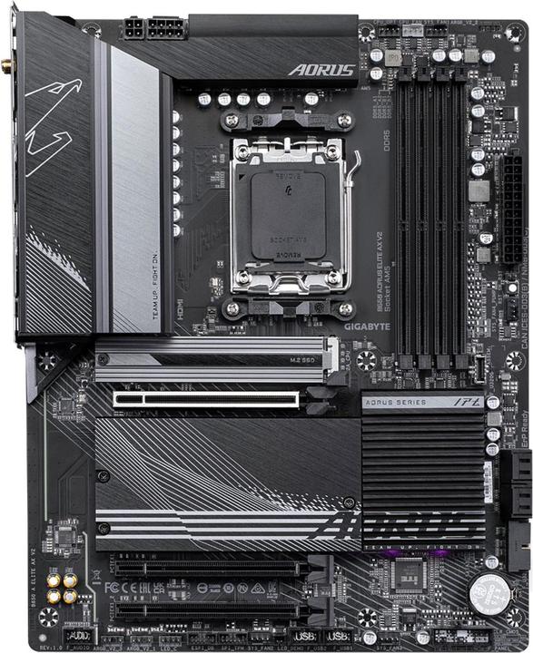 Produktbild Gigabyte B650 AORUS ELITE AX V2 (AM5, AMD B650, ATX)