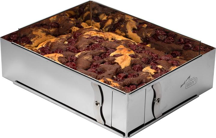Produktbild Lares 6028 Backrahmen mit Klemmung (Edelstahl)