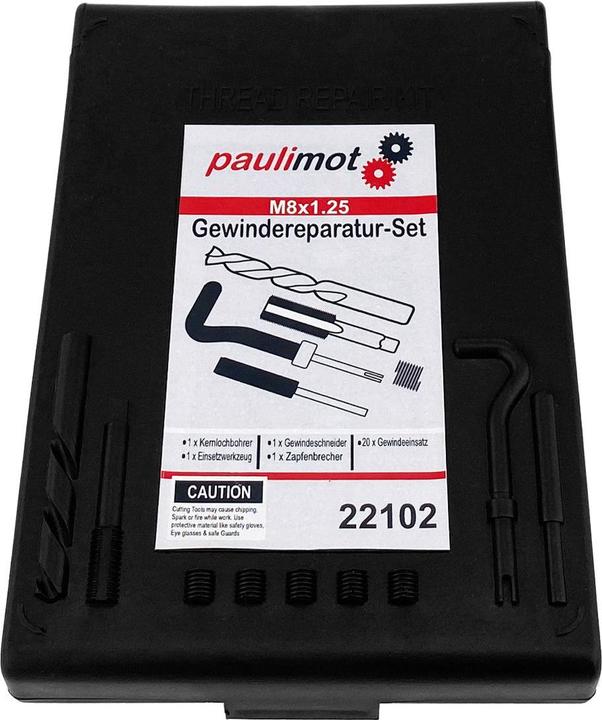 Actual product image Paulimot Gewindereparatur-Set M8, 24-teilig