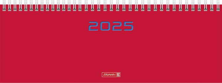 Immagine prodotto Calendario paesaggio 772 29,7x10,5cm copertina in cartone rosso 2025 (297 x 105 mm, Francese, Italiano, Inglese, Tedesco)
