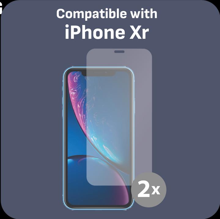 Produktbild Cazy Schutzglass Kompatibel mit iPhone Xr Tempered Glass Hülle Kompatibel - 2 Stück (2 Stück)