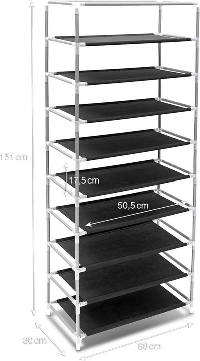 Actual product image Relaxdays Stan (107 x 42.5 x 174 cm)
