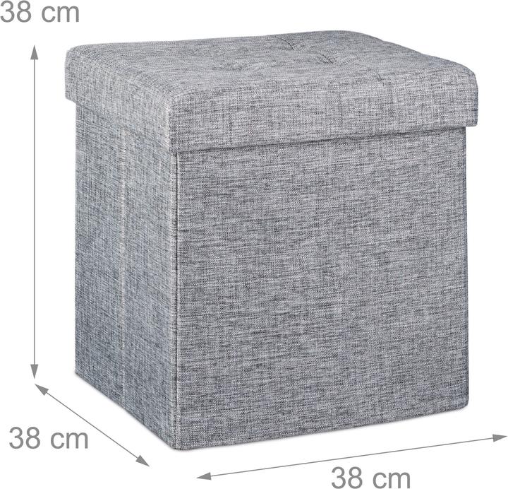Produktbild Relaxdays Faltbarer Sitzhocker