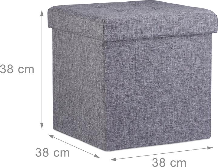 Produktbild Relaxdays Faltbarer Sitzhocker