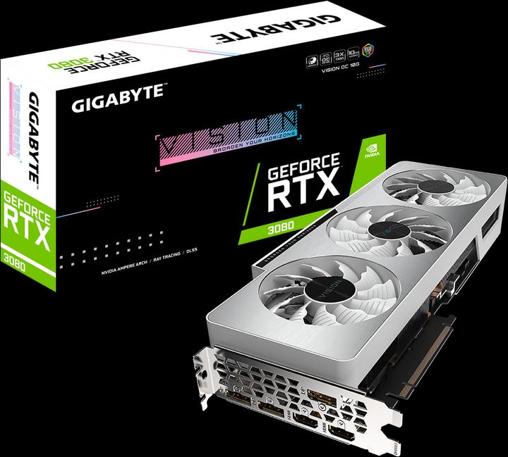 Produktbild Gigabyte GeForce RTX 3080 Vision OC (10 GB)