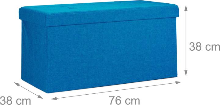 Produktbild Relaxdays Faltbare Sitzbank (76 cm)