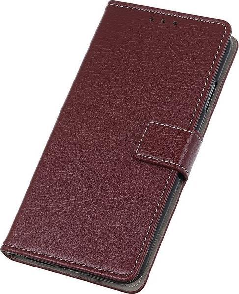 Actual product image MU Classic Litchi Leather Bookcover II Series (LG V50 ThinQ)
